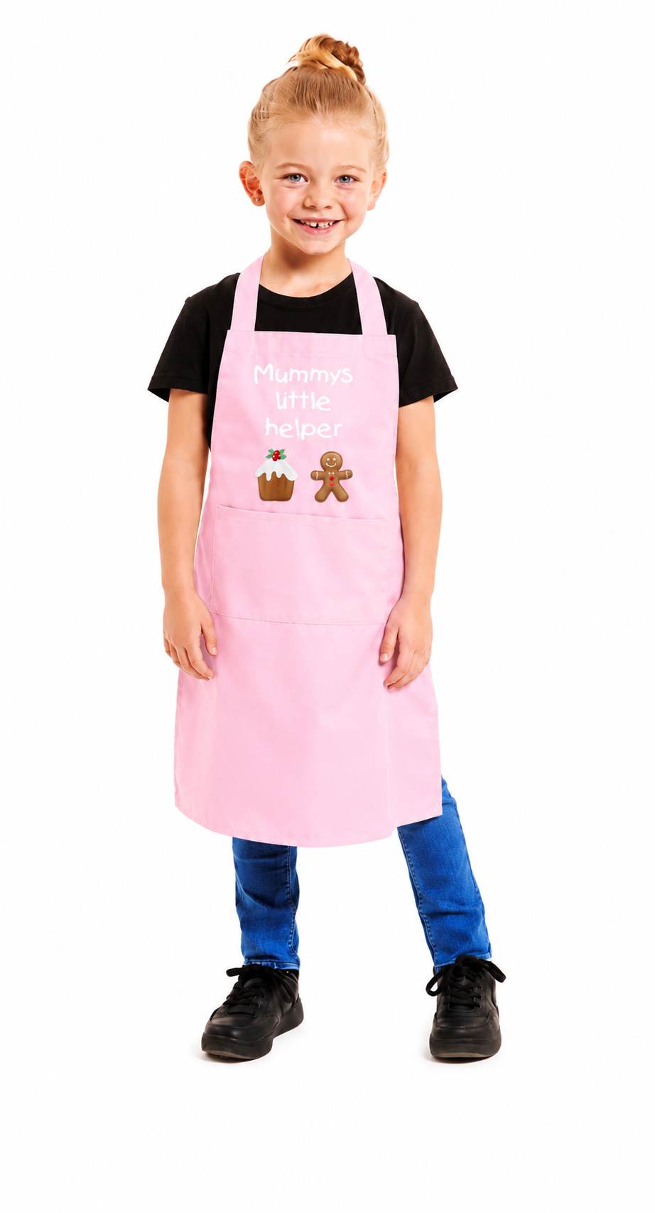 Kids Unisex Mummys Little Helper Print Apron