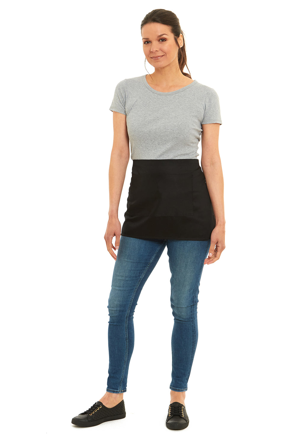 Unisex Plain Colour Bar Apron