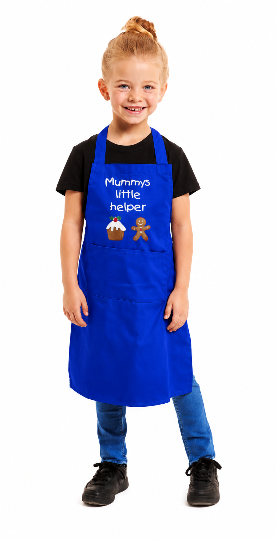 Kids Unisex Mummys Little Helper Print Apron