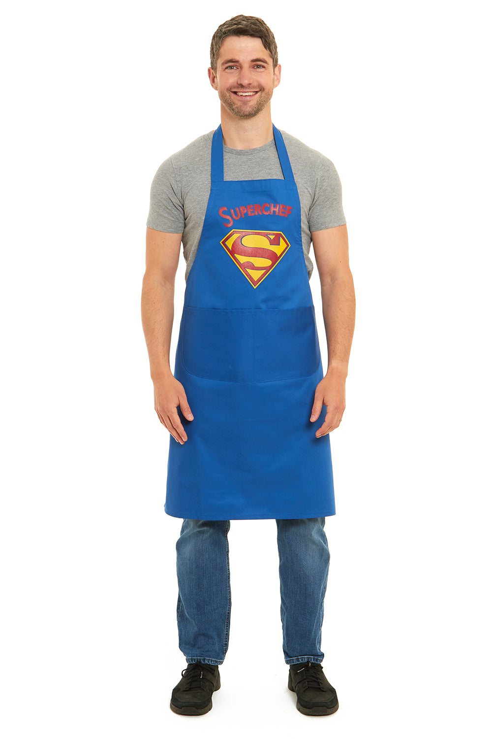 Unisex Super Chef Print Apron