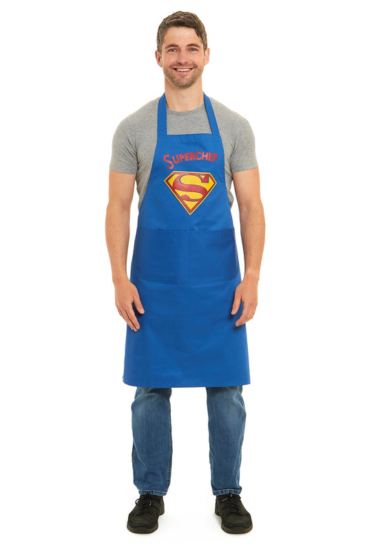 Unisex Super Chef Print Apron