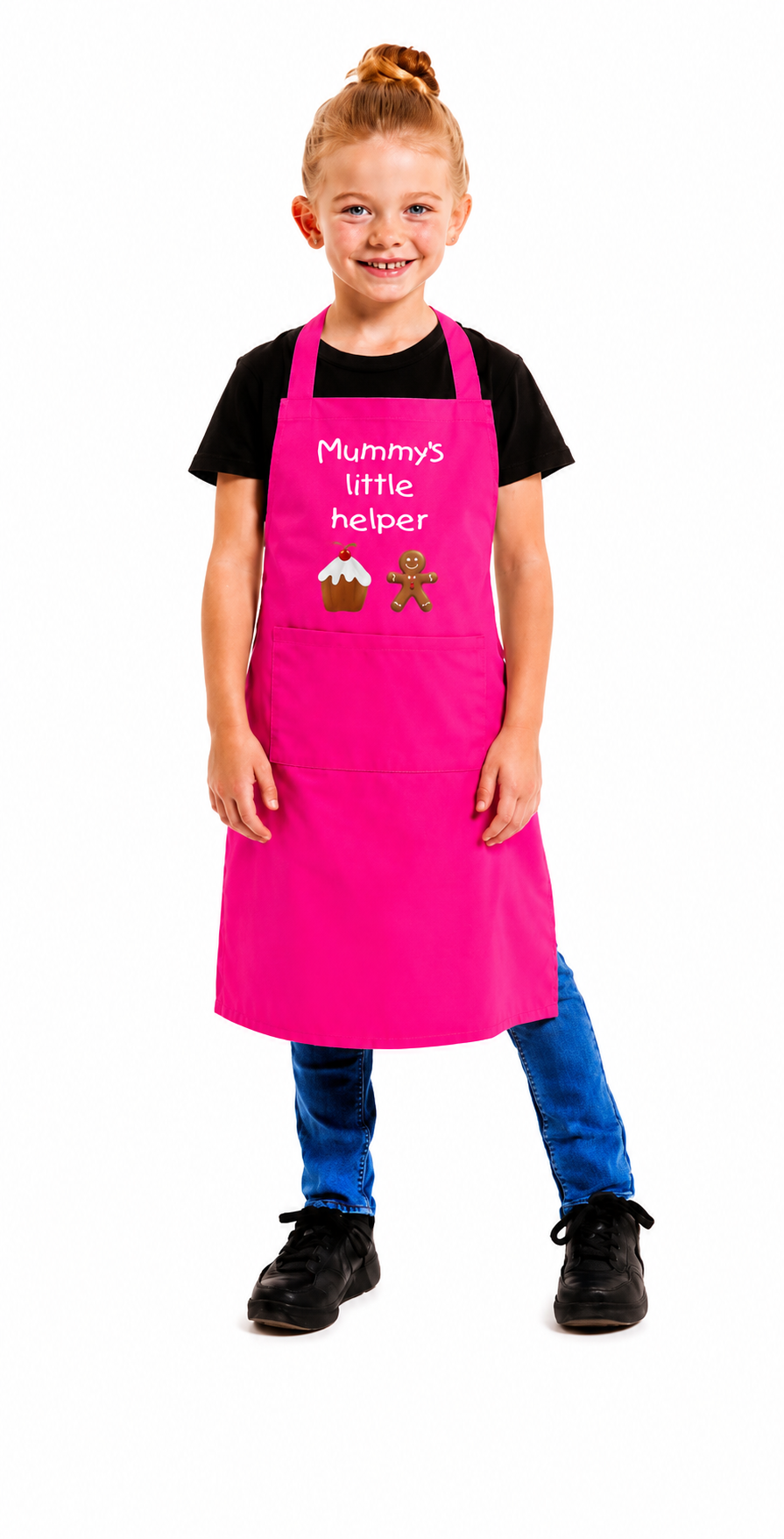 Kids Unisex Mummys Little Helper Print Apron