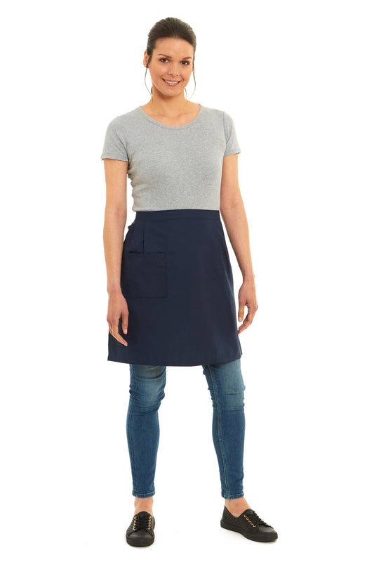Unisex Plain Colour Half Apron