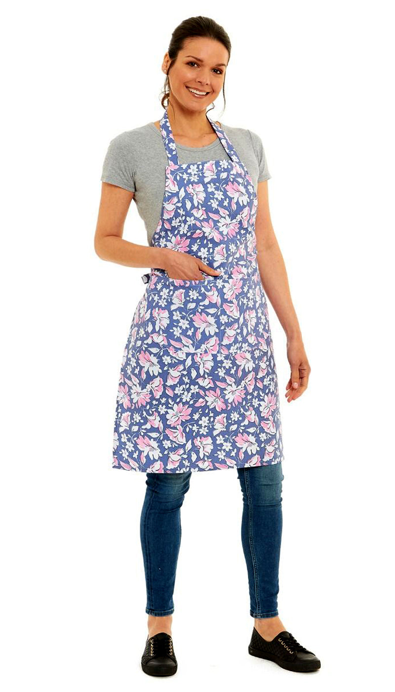 Unisex Floral Design Apron