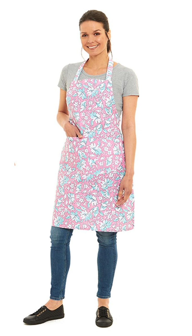 Unisex Floral Design Apron