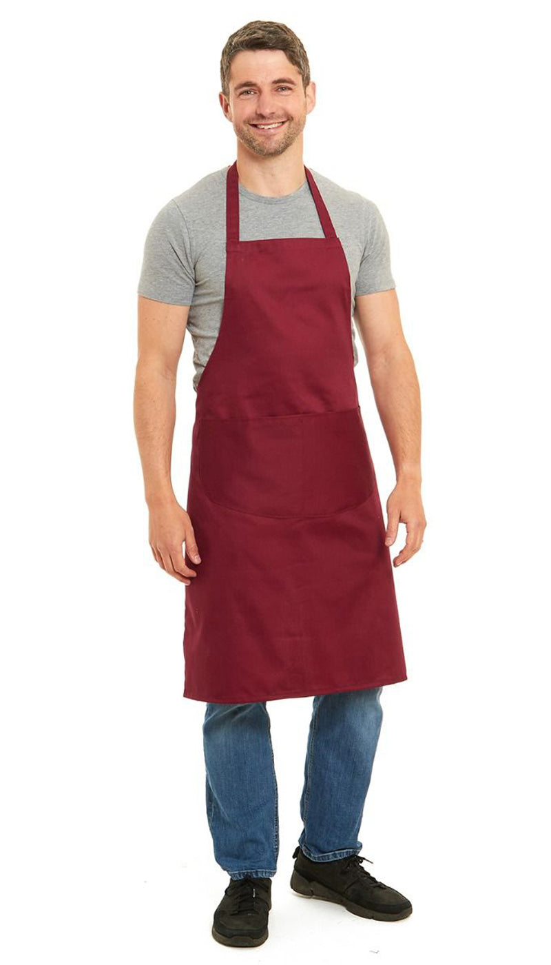 Unisex Plain Colour Apron