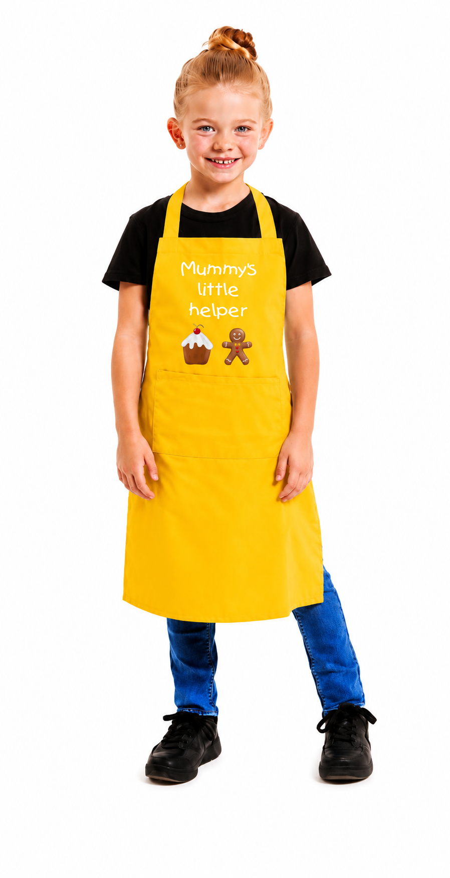 Kids Unisex Mummys Little Helper Print Apron