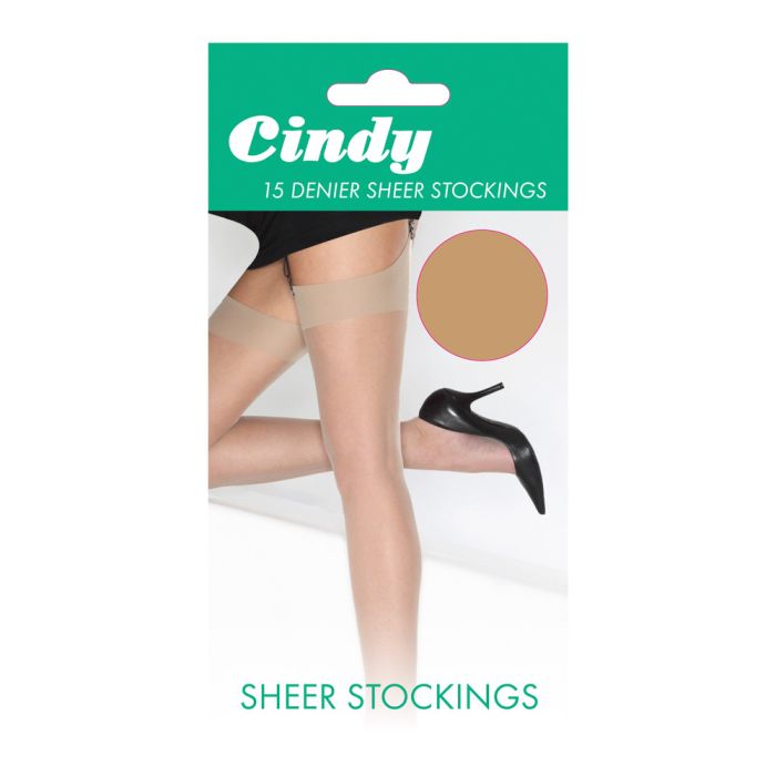 Cindy 15 Denier Sheer Tights (Pack of 6)